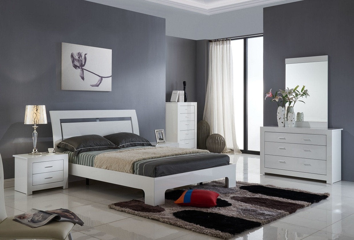 Ensemble de chambre Lily Blanc King