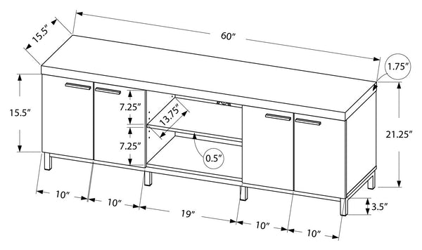 MEUBLE TV - 60"L