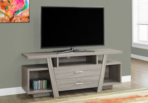 MEUBLE TV - 60"L / 2 TIROIRS DE RANGEMENT