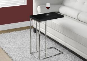 TABLE D'APPOINT  METAL CHROME