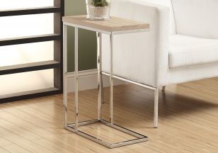 TABLE D'APPOINT  METAL CHROME