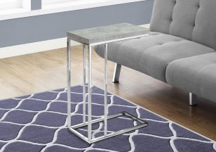 TABLE D'APPOINT  METAL CHROME