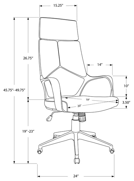 CHAISE DE BUREAU